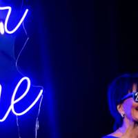 President Mantella smiles wearing 2025 glasses